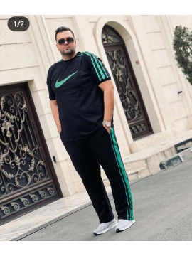 ست تیشرت و اسلش نایک کد 1472